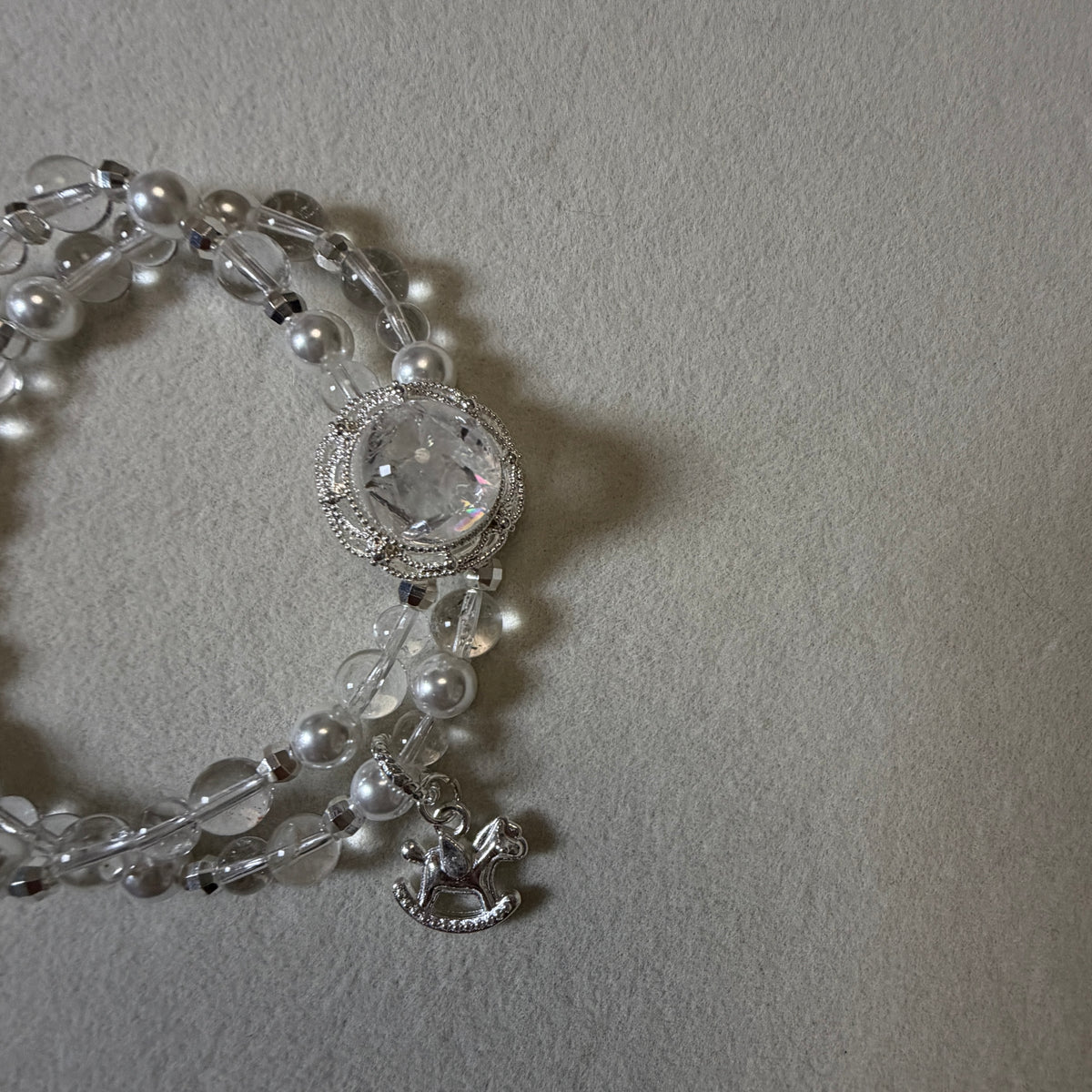 Masion Mavien Crystal Carousel Bracelet