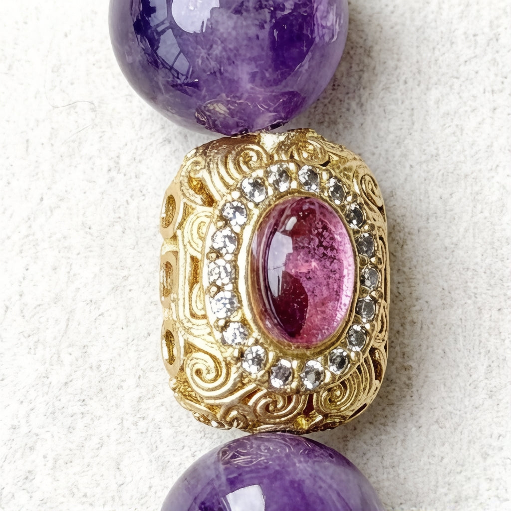 Masion Mavien Soft Amethyst Bloom Bracelet