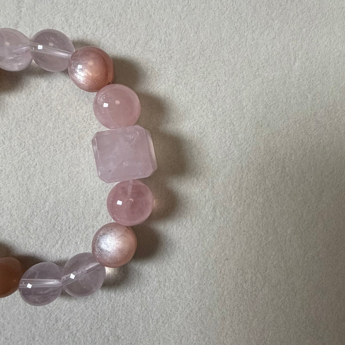 Masion Mavien Velvet Blush Bracelet