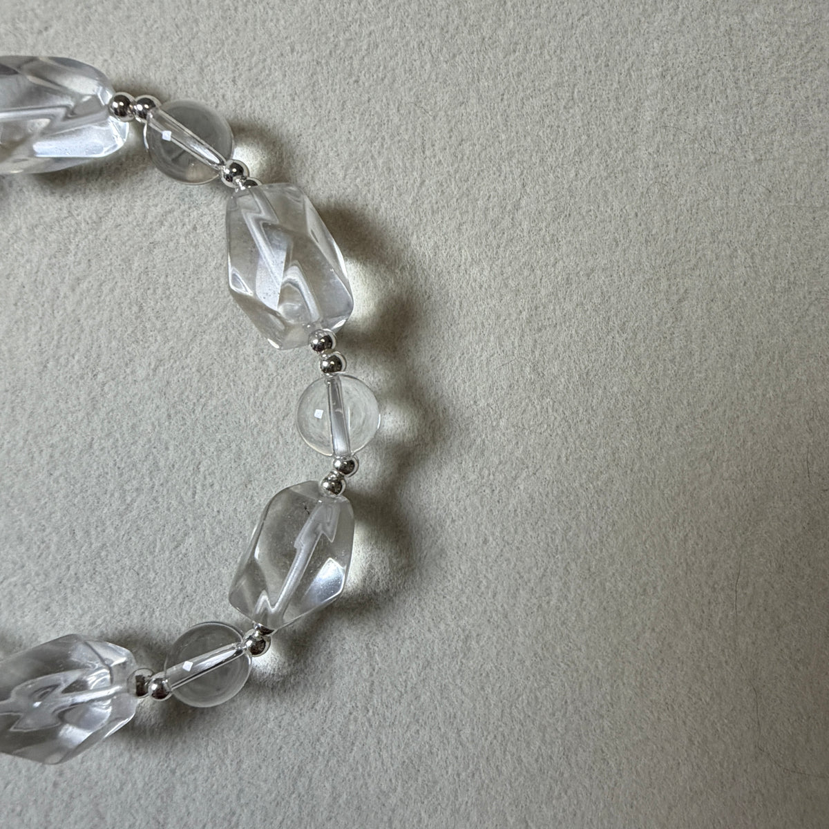 Silver Clarity Bracelet