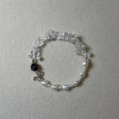 Midnight Pearl Bracelet