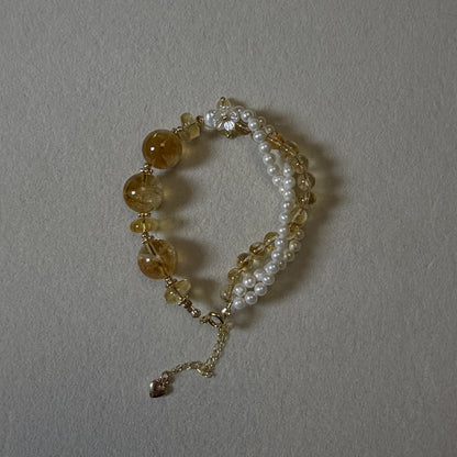 Masion Mavien Golden Blossom Bracelet