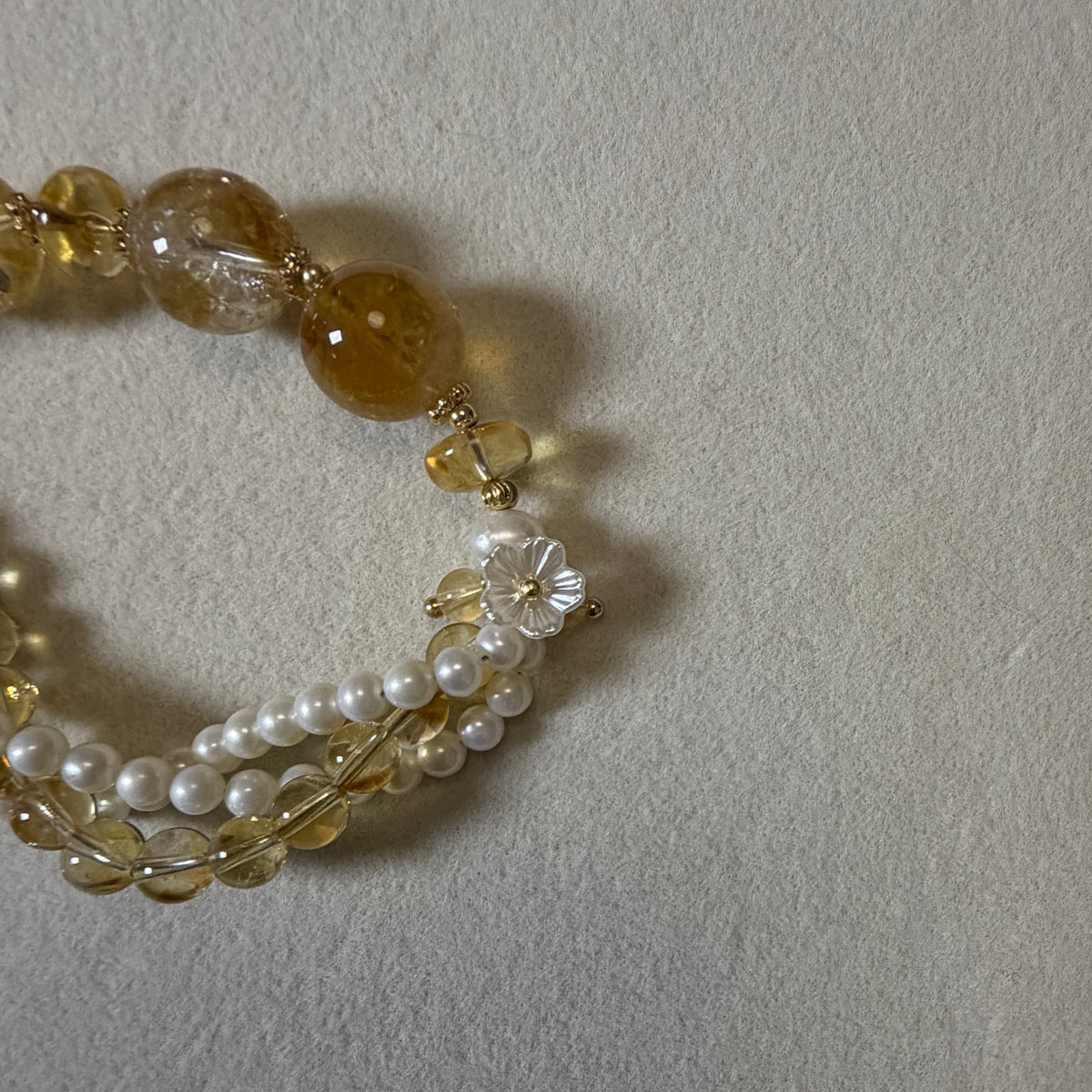 Masion Mavien Golden Blossom Bracelet