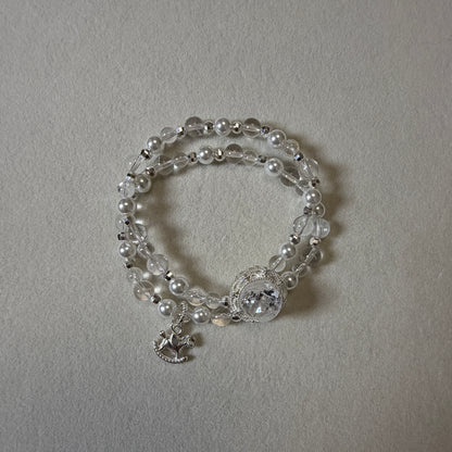 Masion Mavien Crystal Carousel Bracelet