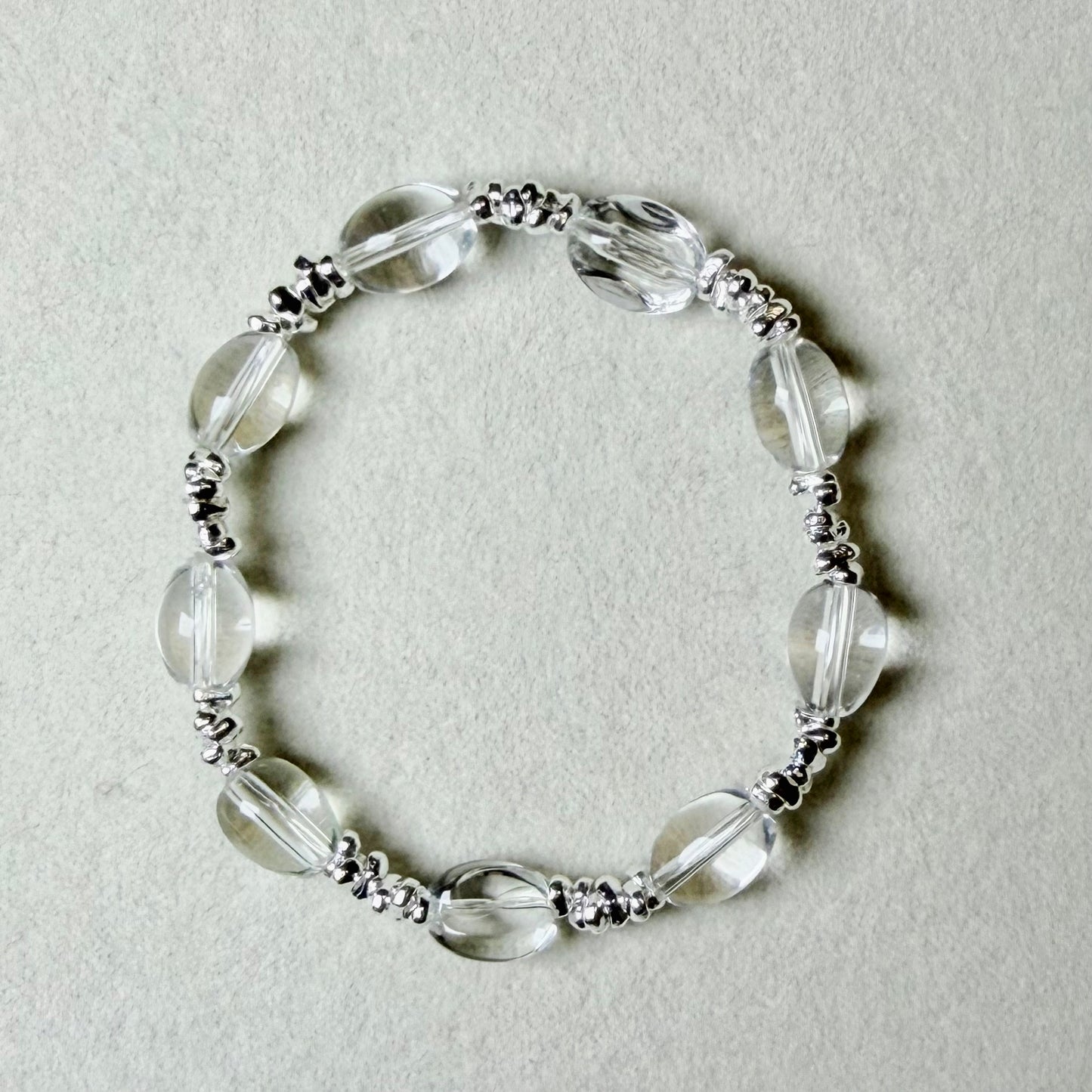 Masion Mavien Crystal Veil Bracelet
