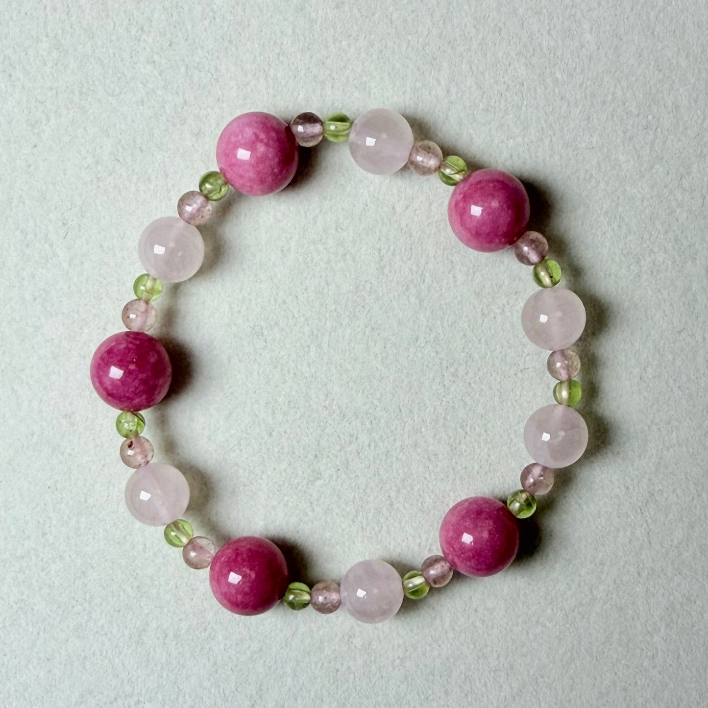 Masion Mavien Blossom Heart Crystal Bracelet