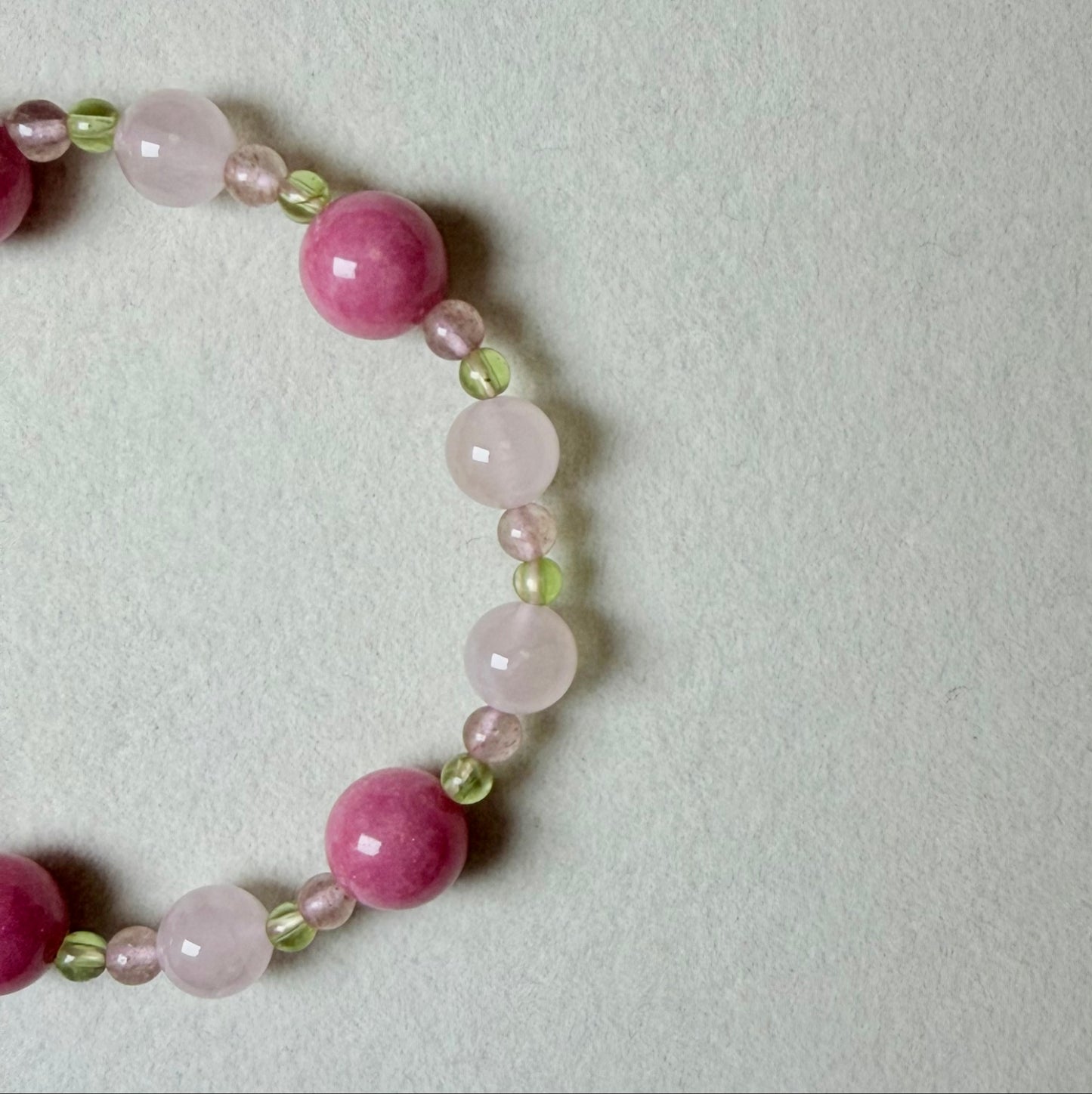 Masion Mavien Blossom Heart Crystal Bracelet