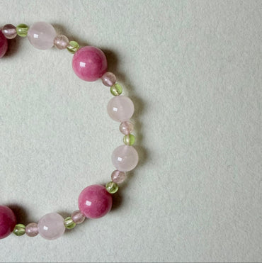 Masion Mavien Blossom Heart Crystal Bracelet